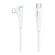 Кабель USB Remax RC-192i 20W 90° Type-C to Lightning