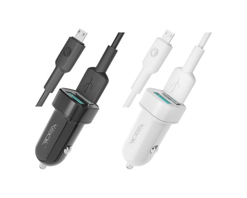 Автомобільний Зарядний Пристрій Ridea RCC-21112 Grand Micro 2USB 2.4 A