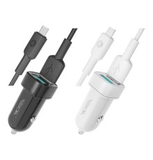 Автомобільний Зарядний Пристрій Ridea RCC-21212 Grand Type-C 2USB 2.4 A