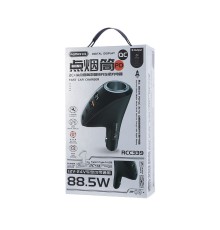 Автомобільний Зарядний Пристрій Remax RCC339 88.5W PD+QC 2C+1A