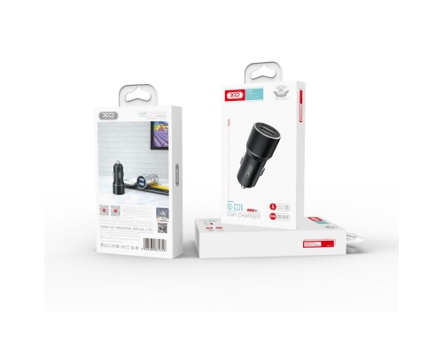 Автомобільний Зарядний Пристрій XO-CC30 Dual USB