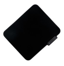 Килимок для Мишки TWolf P1 RGB (250*300*4mm) М'ята упаковка Чорний