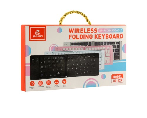 Клавіатура  бездротова JEQANG JB-829 Foldable Bluetooth