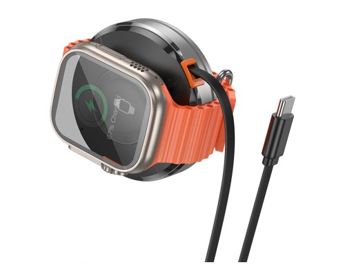 Бездротовий Зарядний Пристрій Hoco CQ18 2-in-1 15W Magnetic (iWatch)
