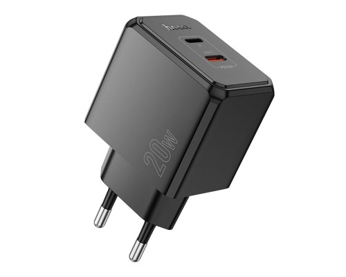 Мережевий Зарядний Пристрій Hoco CS16A 1USB-C/1IP PD/QC 20W