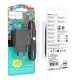 Мережевий Зарядний Пристрій Hoco CS17A 1USB Multi-Protocol 22.5W+USB to Type-C