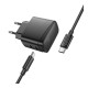 Мережевий Зарядний Пристрій Hoco CS62A 2USB-C PD/QC 45W GAN+Type-C to Type-C