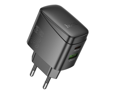 Мережевий Зарядний Пристрій Hoco CS61A 1USB/1USB-C PD/QC 30W