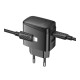 Мережевий Зарядний Пристрій Hoco CS61A 1USB/1USB-C PD/QC 30W+Type-C to Lightning