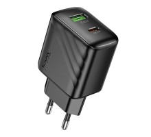 Мережевий Зарядний Пристрій Hoco CS25A 1USB-C/1USB PD/QC 20W