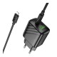 Мережевий Зарядний Пристрій Hoco CS25A 1USB-C/1USB PD/QC 20W+Type-C to Lightning