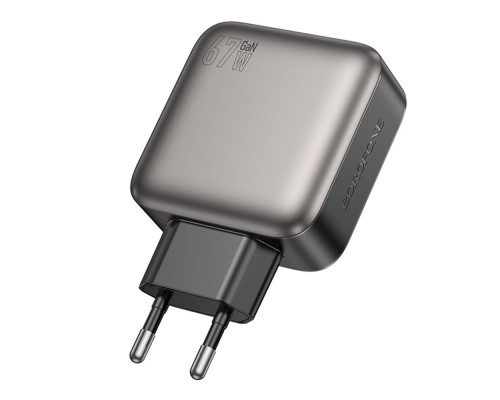Мережевий Зарядний Пристрій Borofone BAS57A 3USB-C/1USB PD/QC 67W GAN