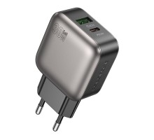 Мережевий Зарядний Пристрій Borofone BAS55A 1USB-C/1USB PD/QC 30W GAN