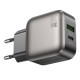 Мережевий Зарядний Пристрій Borofone BAS55A 1USB-C/1USB PD/QC 30W GAN