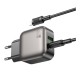Мережевий Зарядний Пристрій Borofone BAS55A 1USB-C/1USB PD/QC 30W GAN+Type-C to Lightning