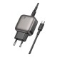 Мережевий Зарядний Пристрій Borofone BAS55A 1USB-C/1USB PD/QC 30W GAN+Type-C to Type-C