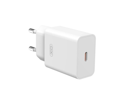 Мережевий Зарядний Пристрій XO L126 1USB-C PD/QC 20W+Type-C to Type-C