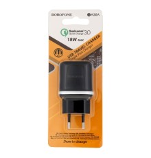 Мережевий Зарядний Пристрій Borofone BA36A QC3.0