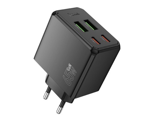 Мережевий Зарядний Пристрій Hoco CS19A 2USB-C/2USB PD/QC 65W