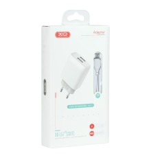 Мережевий Зарядний Пристрій XO L57 2USB 2.4A М'ята упаковка