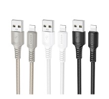 Кабель USB Borofone BX116 Lightning 2.4A