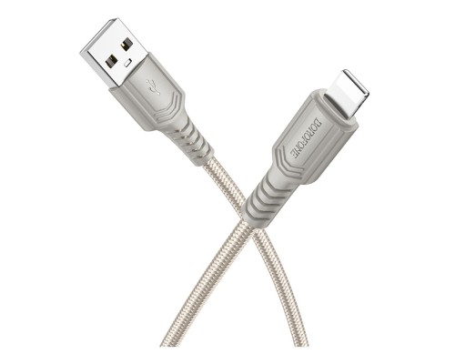 Кабель USB Borofone BX116 Lightning 2.4A