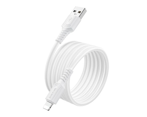 Кабель USB Borofone BX116 Lightning 2.4A