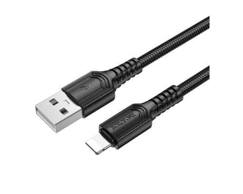 Кабель USB Borofone BX116 Lightning 2.4A