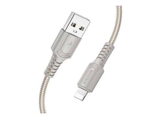 Кабель USB Borofone BX116 Lightning 2.4A