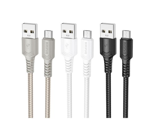 Кабель USB Borofone BX116 Micro 2.4A