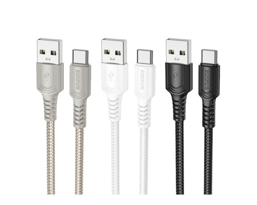 Кабель USB Borofone BX116 Type-C 3A