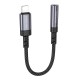 Перехідник Borofone BV24 iP to AUX 3.5mm (female) 15cm
