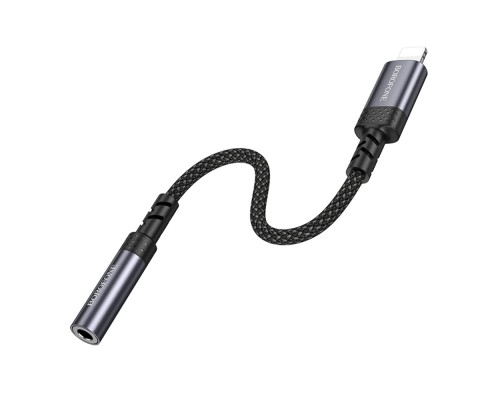 Перехідник Borofone BV24 iP to AUX 3.5mm (female) 15cm