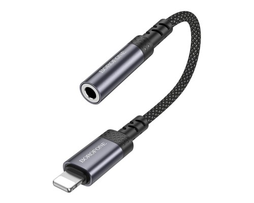 Перехідник Borofone BV24 iP to AUX 3.5mm (female) 15cm