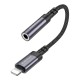 Перехідник Borofone BV24 iP to AUX 3.5mm (female) 15cm