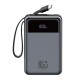 Універсальна Мобільна Батарея Power Bank XO PR267 65W with 65W Type-C two-way charging cable 20000 mAh