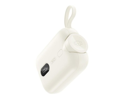 Універсальна Мобільна Батарея Power Bank XO PR260 Self-watch wireless charger, Type-C cable digital fast charger 20W, 10000 mAh