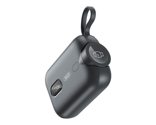 Універсальна Мобільна Батарея Power Bank XO PR260 Self-watch wireless charger, Type-C cable digital fast charger 20W, 10000 mAh