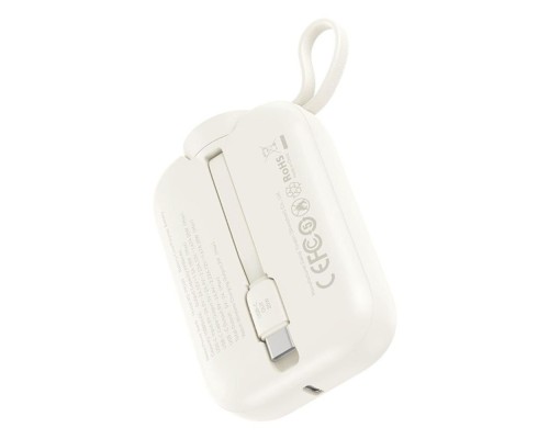 Універсальна Мобільна Батарея Power Bank XO PR260 Self-watch wireless charger, Type-C cable digital fast charger 20W, 10000 mAh