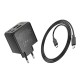 Мережевий Зарядний Пристрій Hoco CS19A 2USB-C/2USB PD/QC 65W+Type-C to Type-C