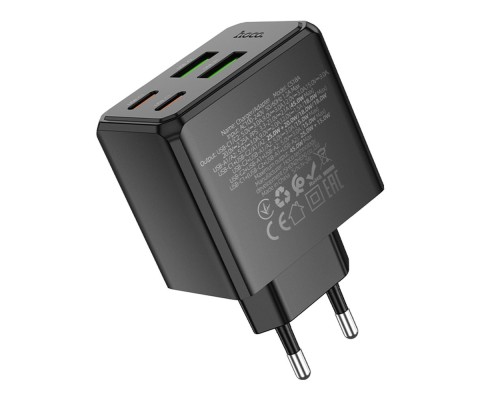 Мережевий Зарядний Пристрій Hoco CS18A 2USB-C/2USB PD/QC 45W