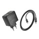 Мережевий Зарядний Пристрій Hoco CS18A 2USB-C/2USB PD/QC 45W+Type-C to Type-C
