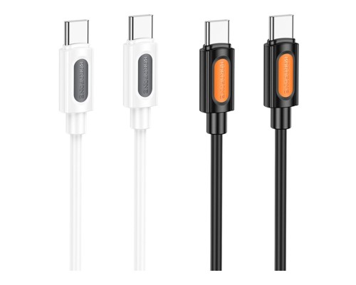 Кабель USB Borofone BX114 Silicone Type-C to Type-C 60W