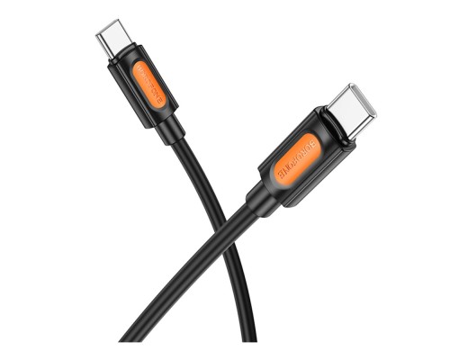 Кабель USB Borofone BX114 Silicone Type-C to Type-C 60W