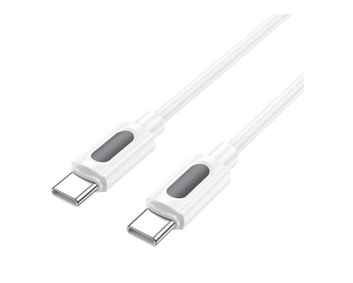 Кабель USB Borofone BX114 Silicone Type-C to Type-C 60W