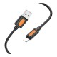 Кабель USB Borofone BX114 Silicone Lightning 2.4A