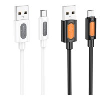 Кабель USB Borofone BX114 Silicone Micro 2.4A