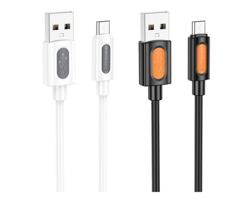 Кабель USB Borofone BX114 Silicone Micro 2.4A