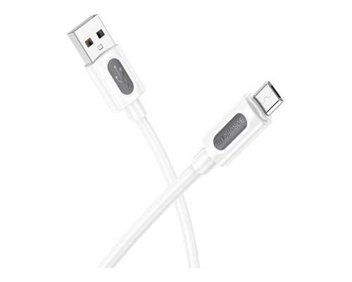 Кабель USB Borofone BX114 Silicone Micro 2.4A