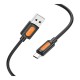 Кабель USB Borofone BX114 Silicone Micro 2.4A